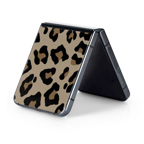 Leopard Print Galaxy Z Flip5 5G Skin